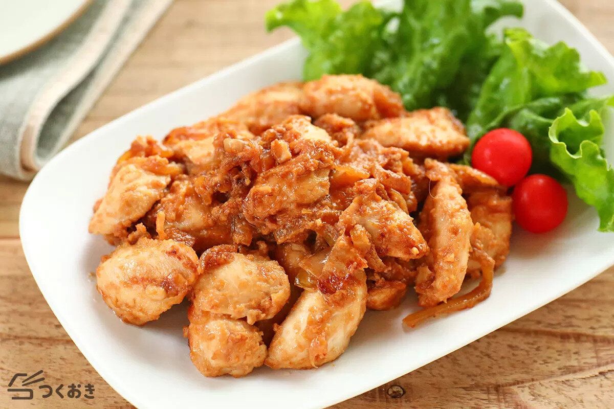 ささみのみそマヨ漬け焼き