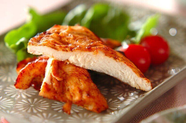 鶏ささ身のバーベキュー味