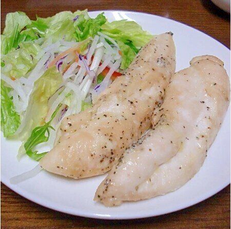 ささみの柔らかオーブン焼き