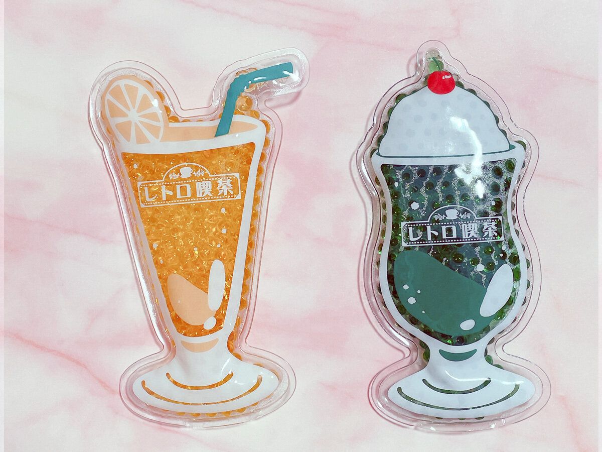 セリアで見つけたレトロデザイン保冷剤がかわいい!