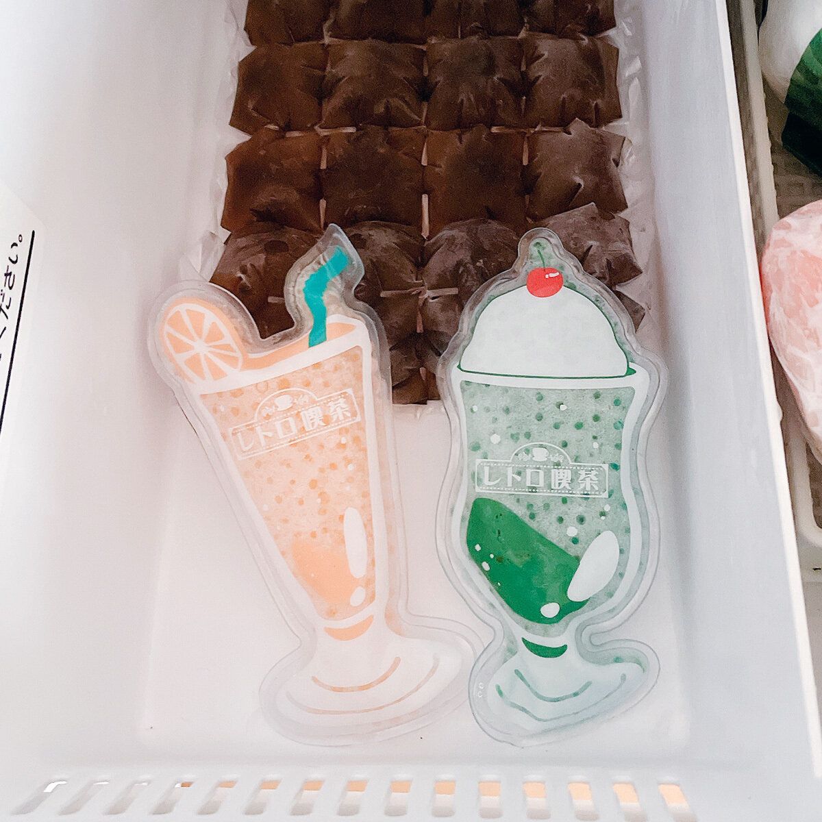 冷凍庫の中でもかわいい