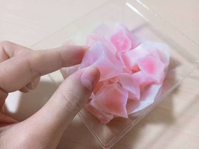 【おすすめお土産】想像を超える食感！まるで氷だけど氷じゃない「ぶどう氷」（福島県）