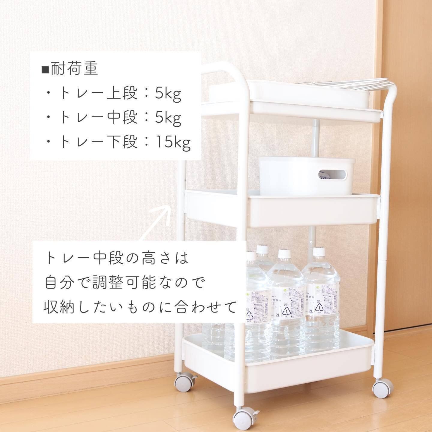 さまざまな場所で役立つ!「スチールパイプワゴンラック」