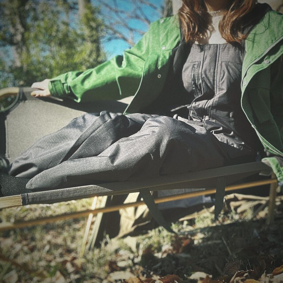 【ワークマン】ゆったり座れる！ダブルキャンピングベンチ