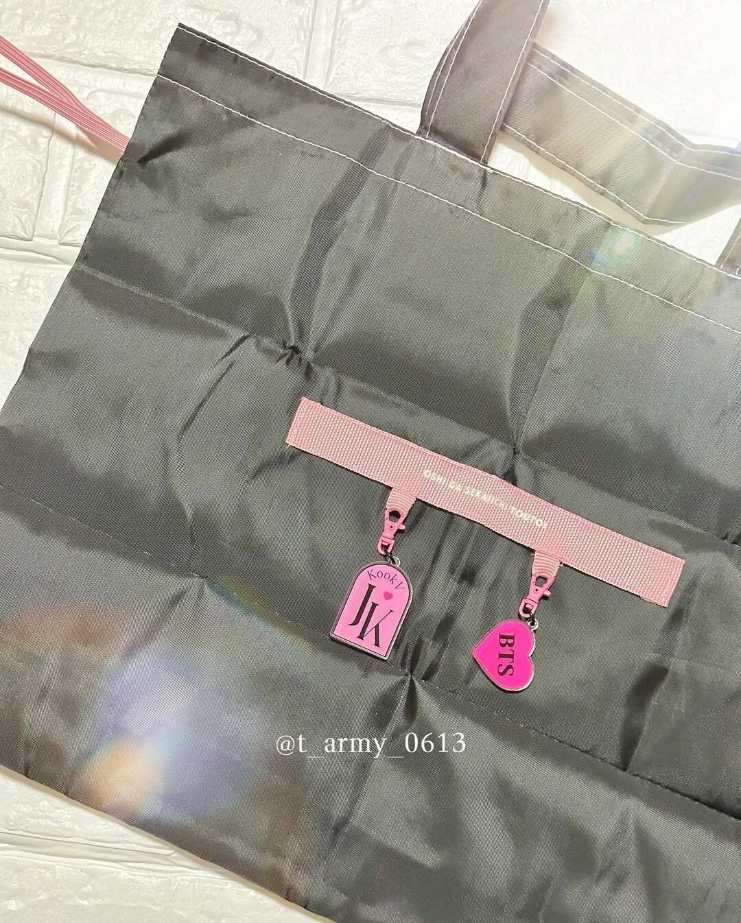 【セリア】毎日使うエコバッグも推し活でモチベアップ