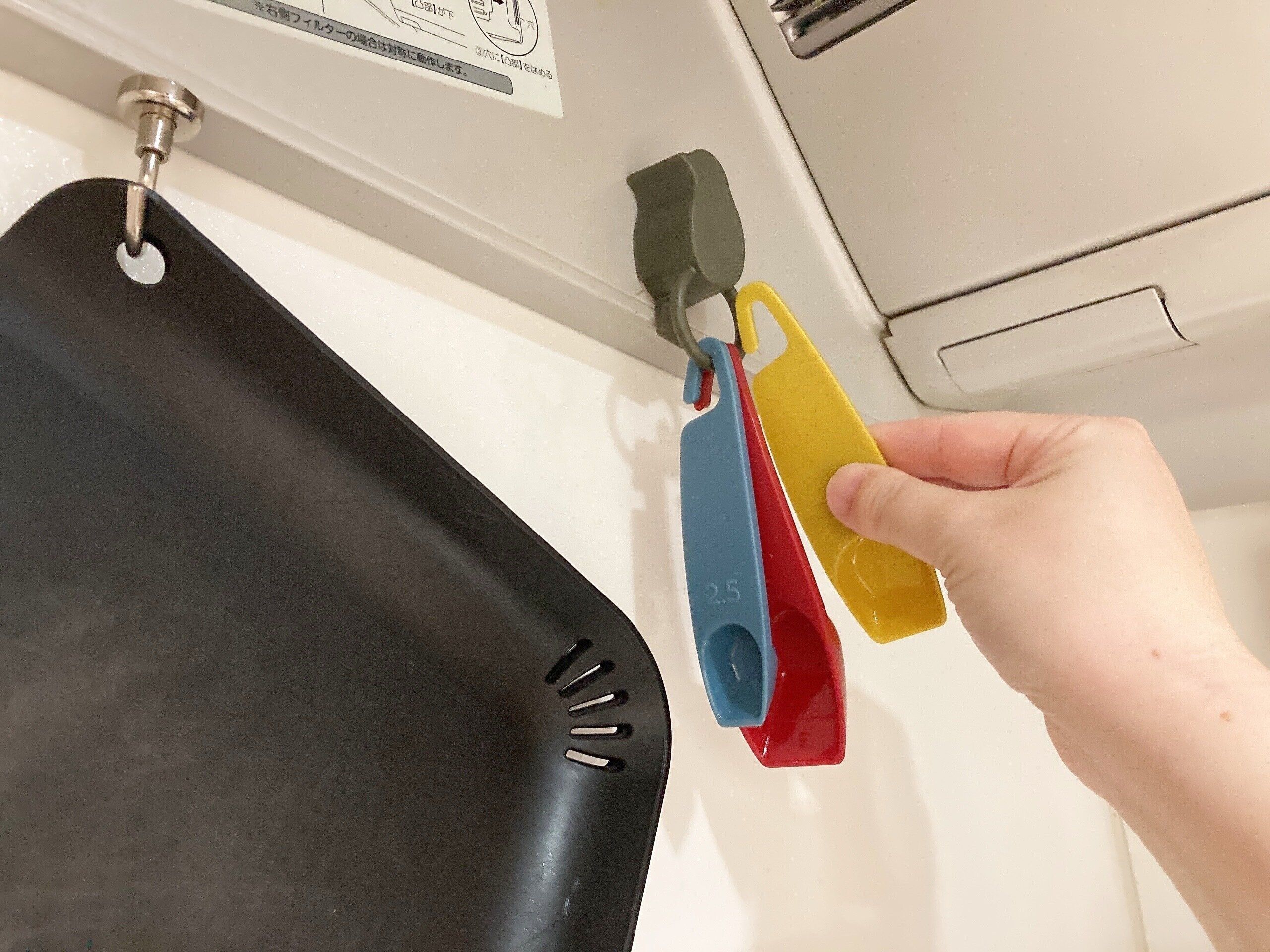 ダイソーマグネット付き計量スプーン