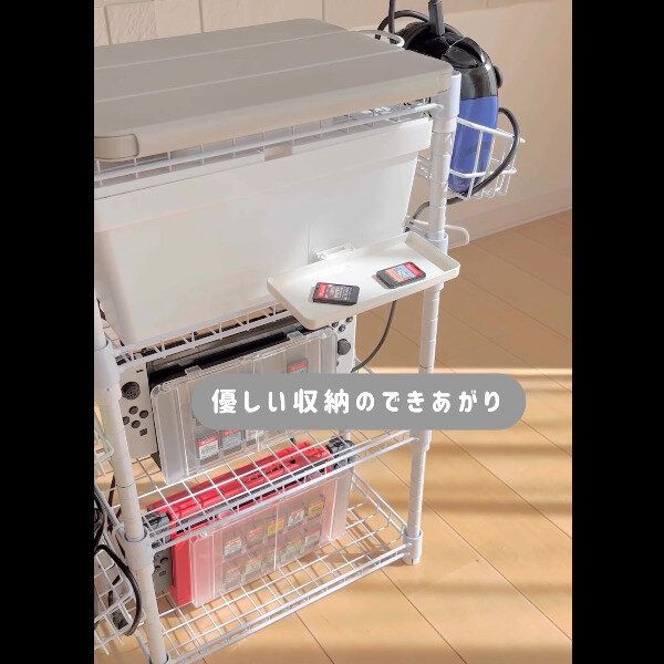 【セリア】めちゃくちゃいい！折りたたみトレイ