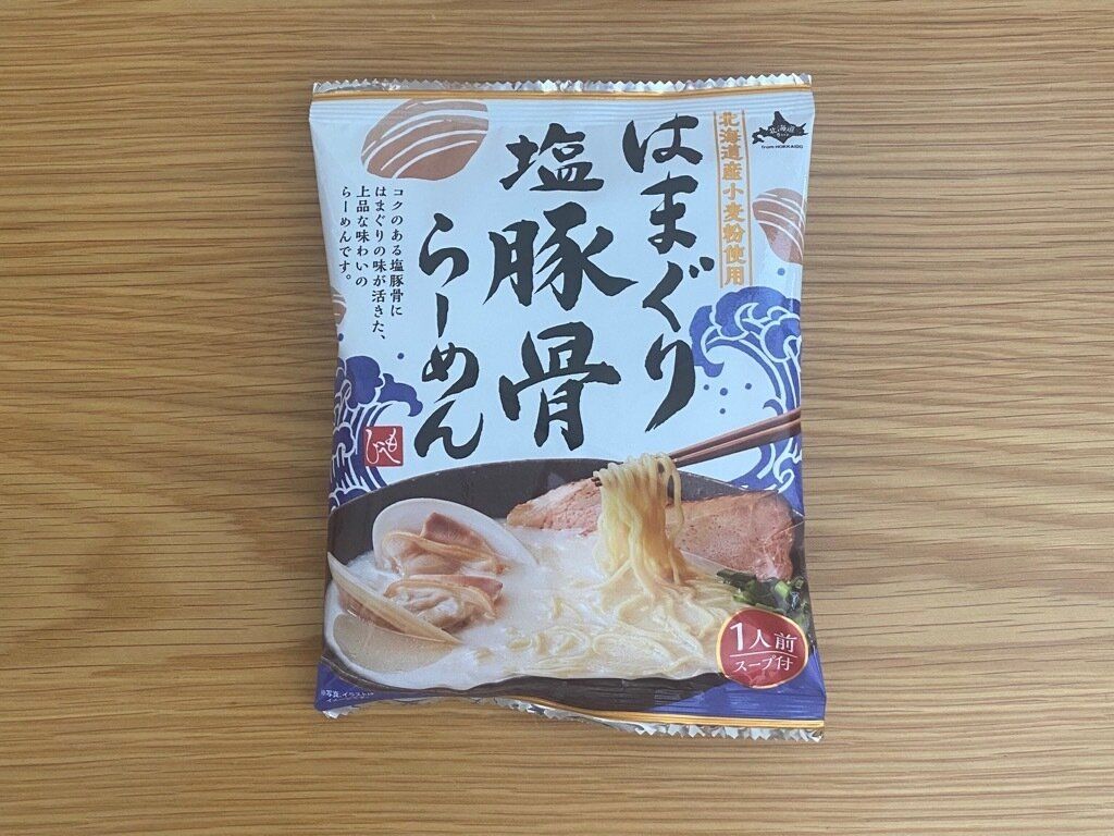 はまぐり塩豚骨らーめん