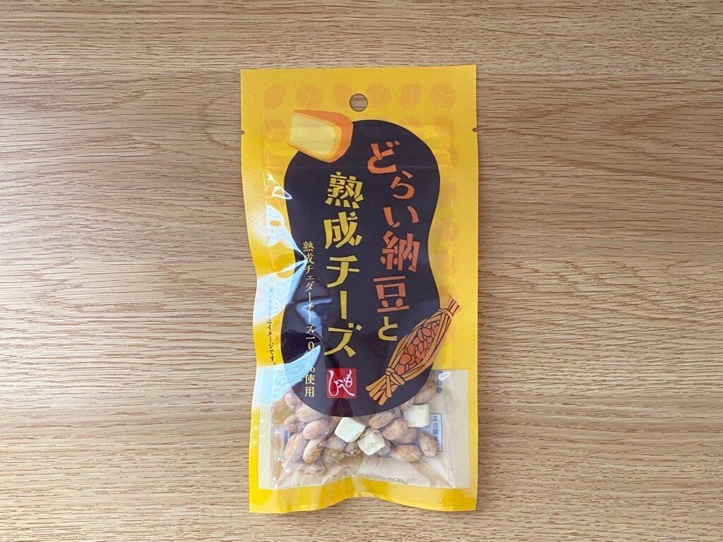 どらい納豆と熟成チーズ
