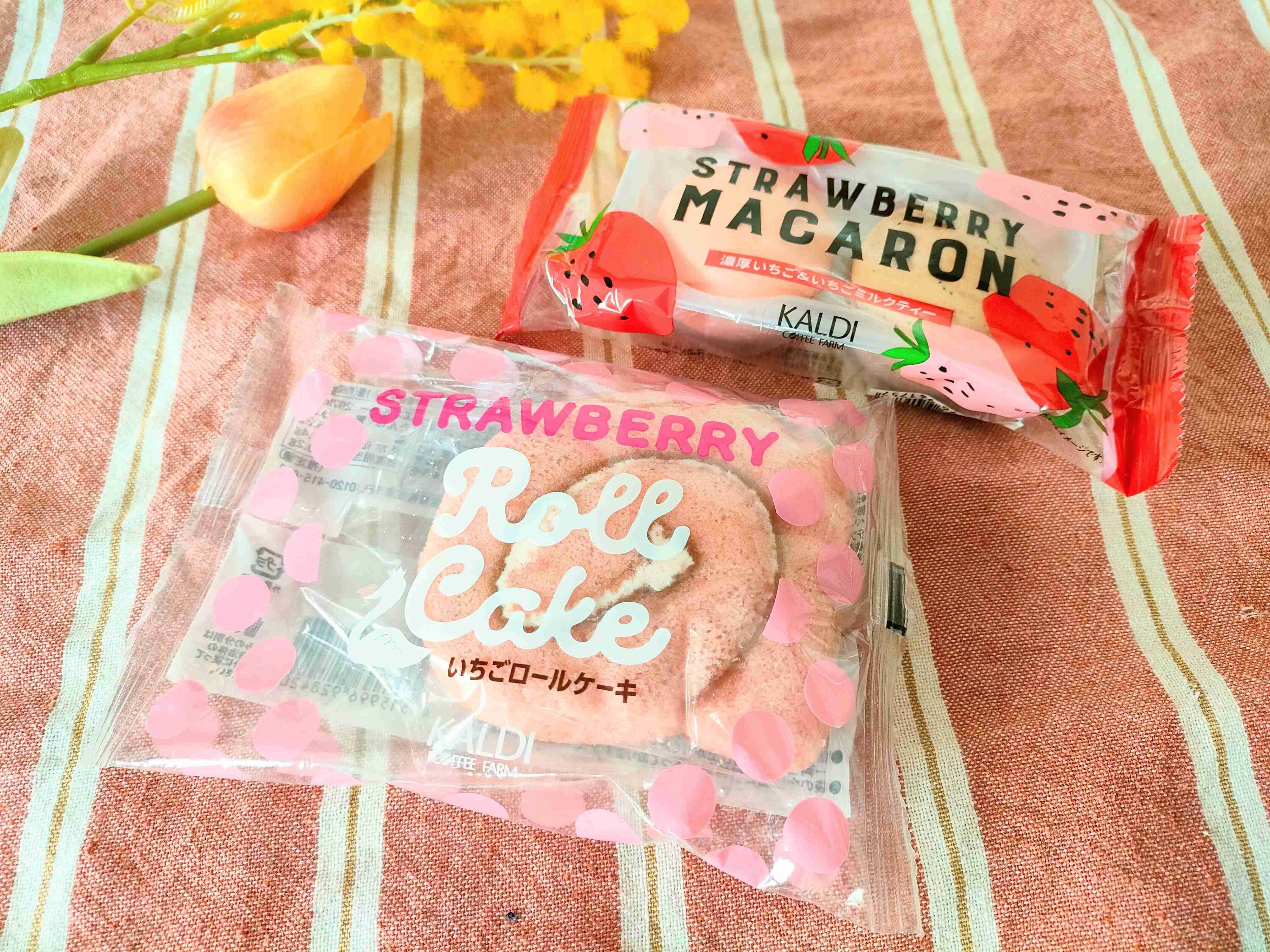 カルディいちごスイーツ2種