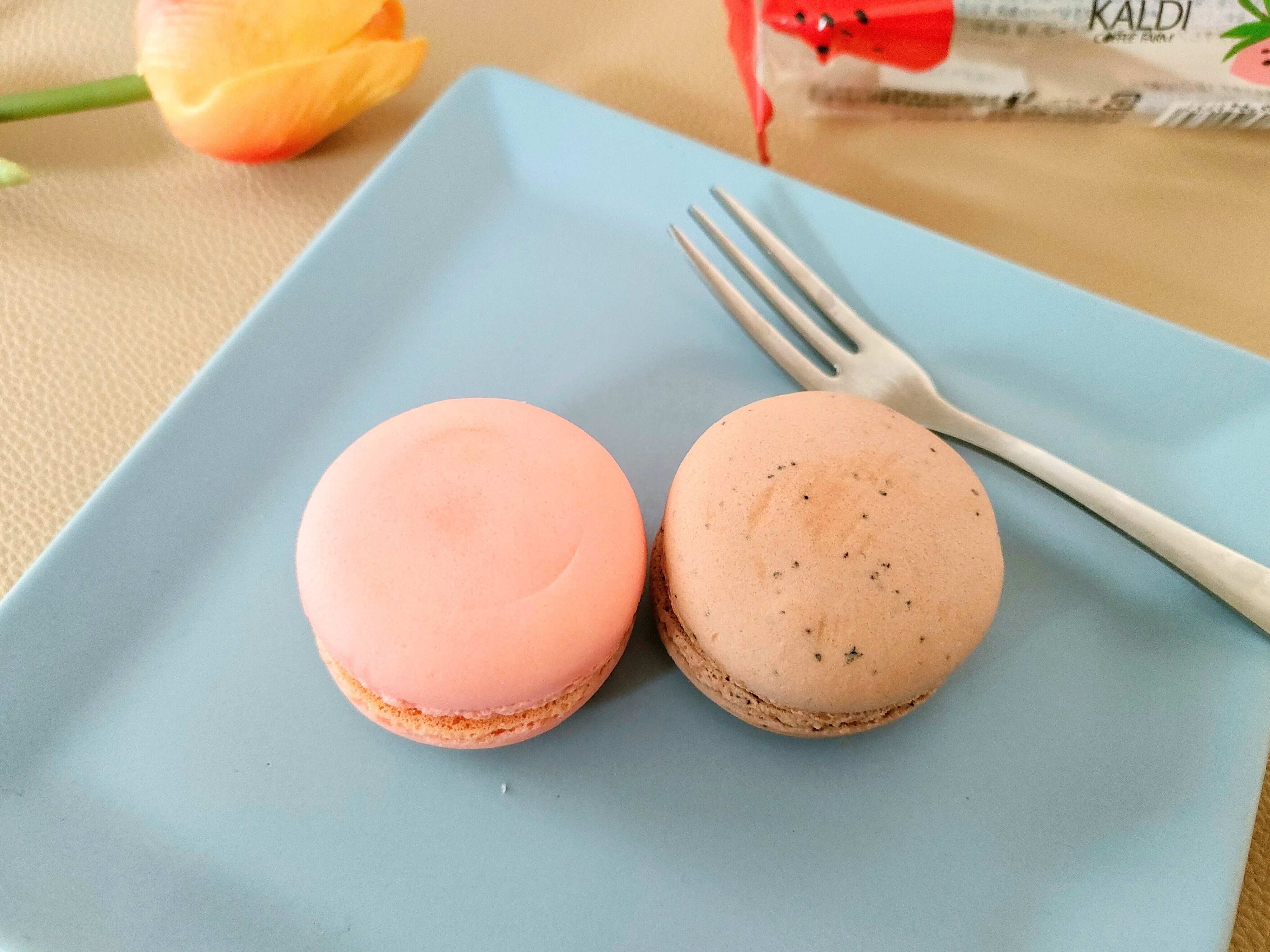 ストロベリーマカロン