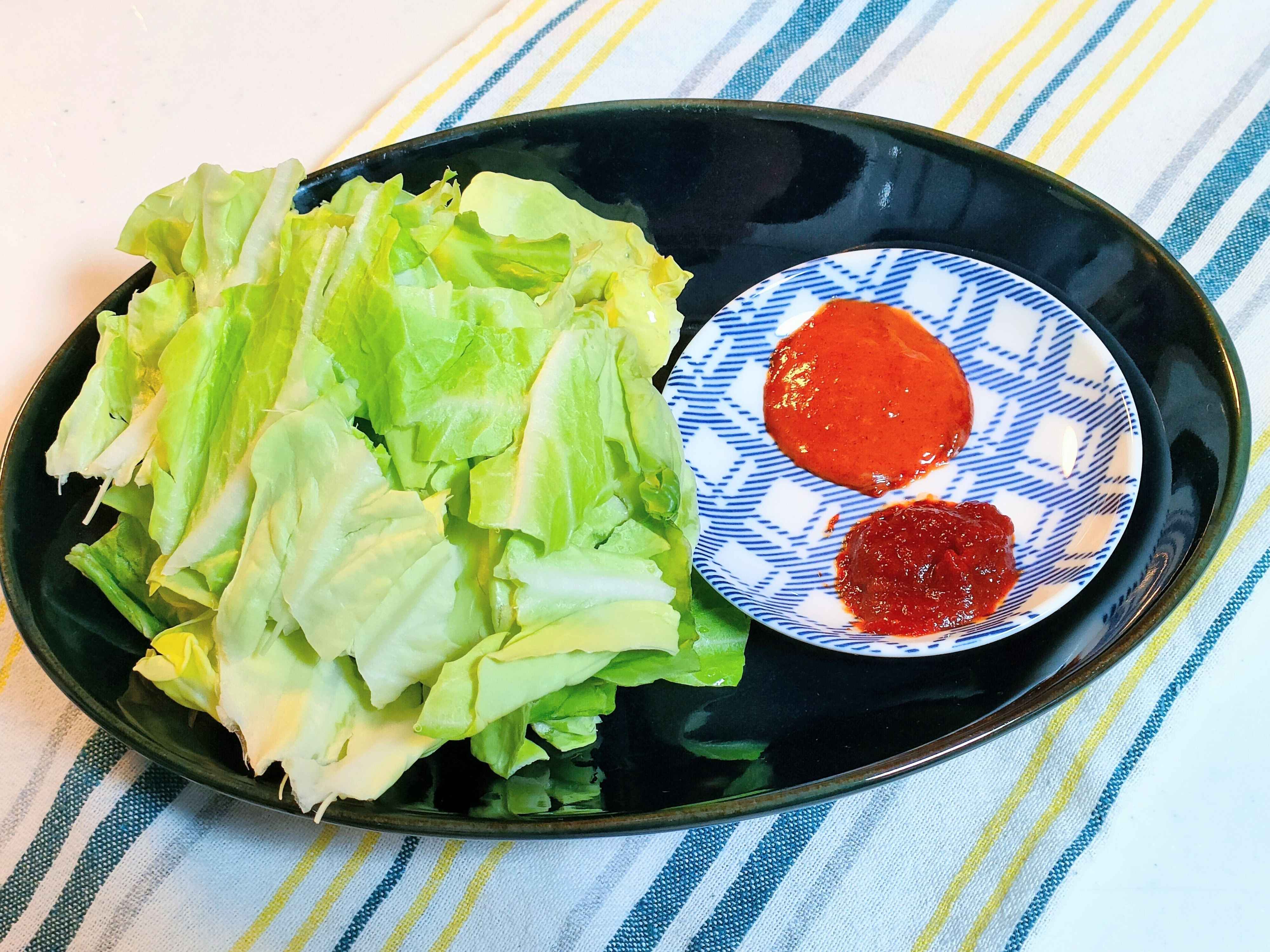 おつまみキャベツとコチュジャン