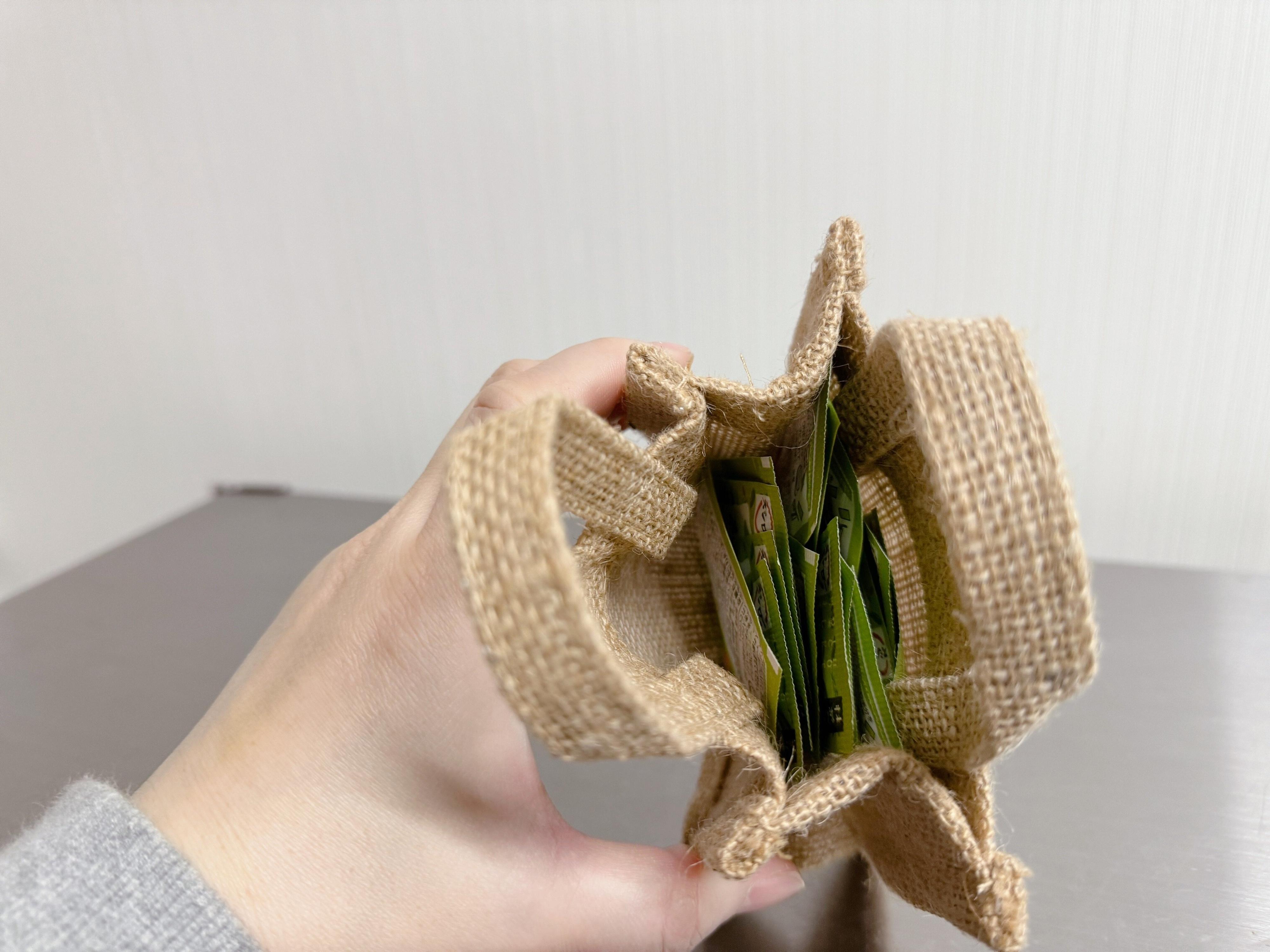 粉末タイプのパックを入れて出しっぱなし収納に