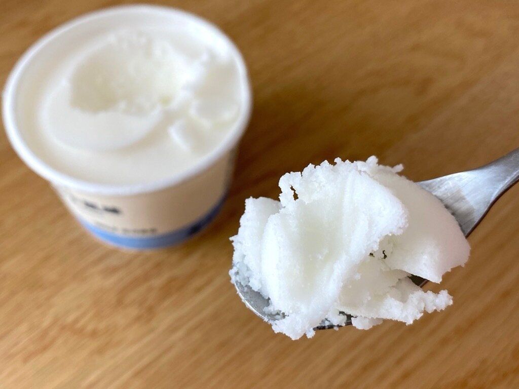 素材を生かしたソルベヨーグルト風味