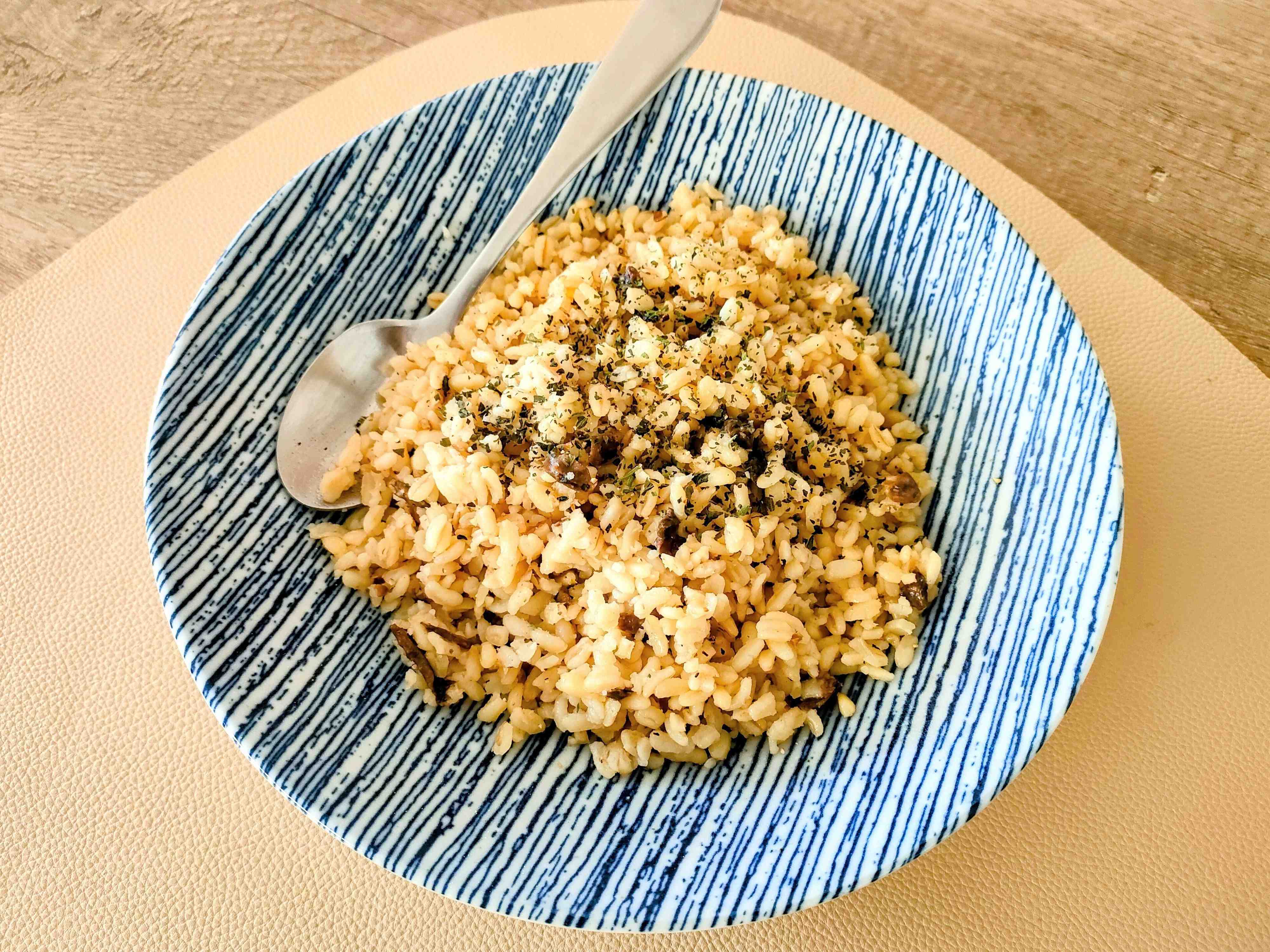 お皿に盛り付けた様子