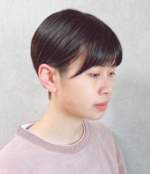 少し人と差をつけたい女子高生におすすめ!ツーブロックショート