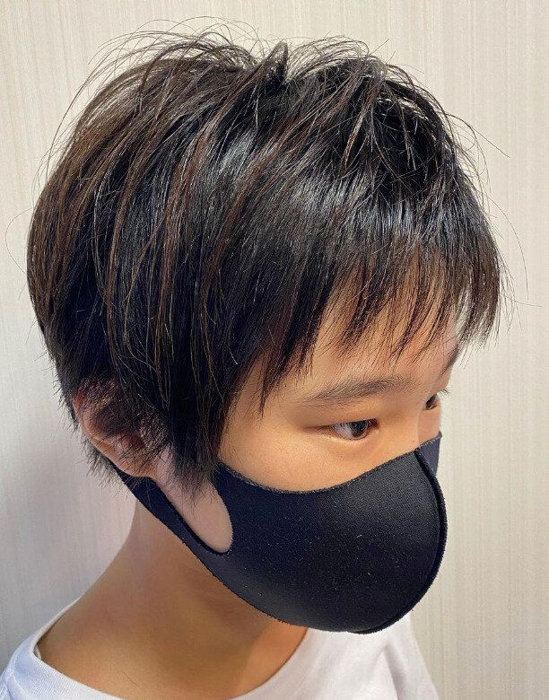 スタイリッシュでカッコいい！アシンメトリーショート