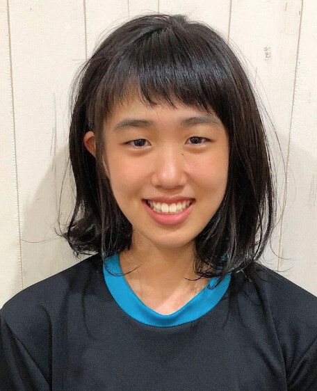 短めの前髪がかわいい！無造作ボブ