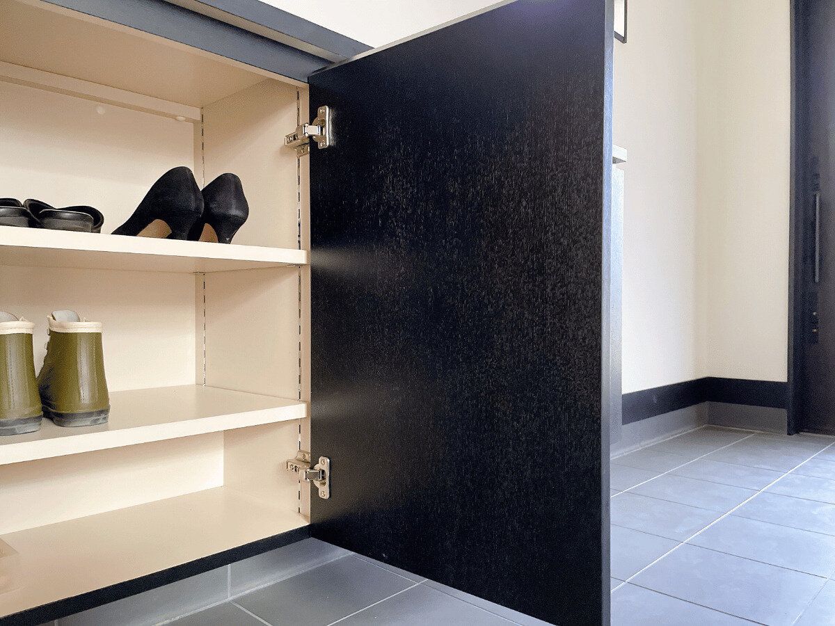 ミニマリストの玄関収納