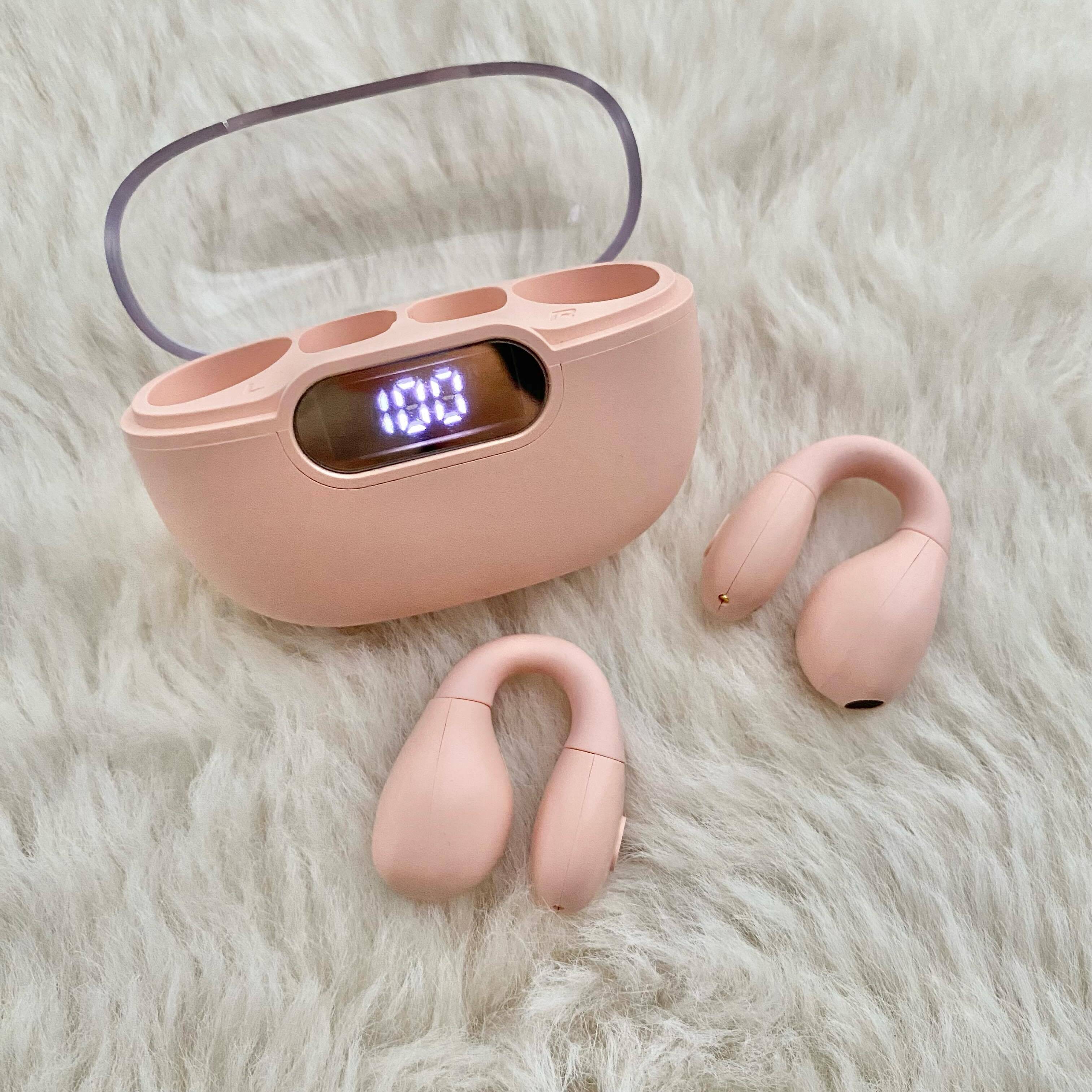 おしゃれに使える！「オープンイヤーイヤカフイヤホン」