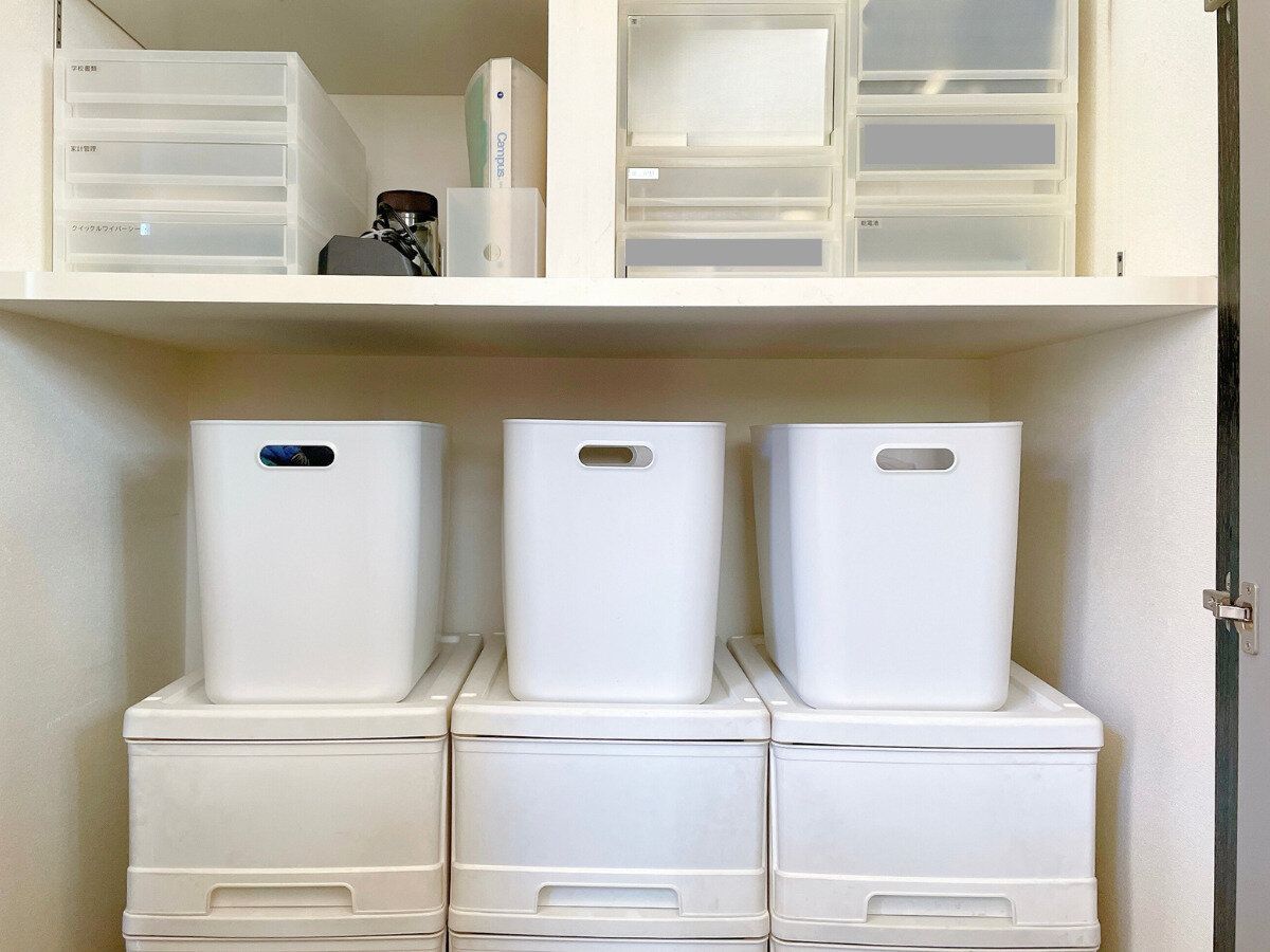 ミニマリストのダイニング収納