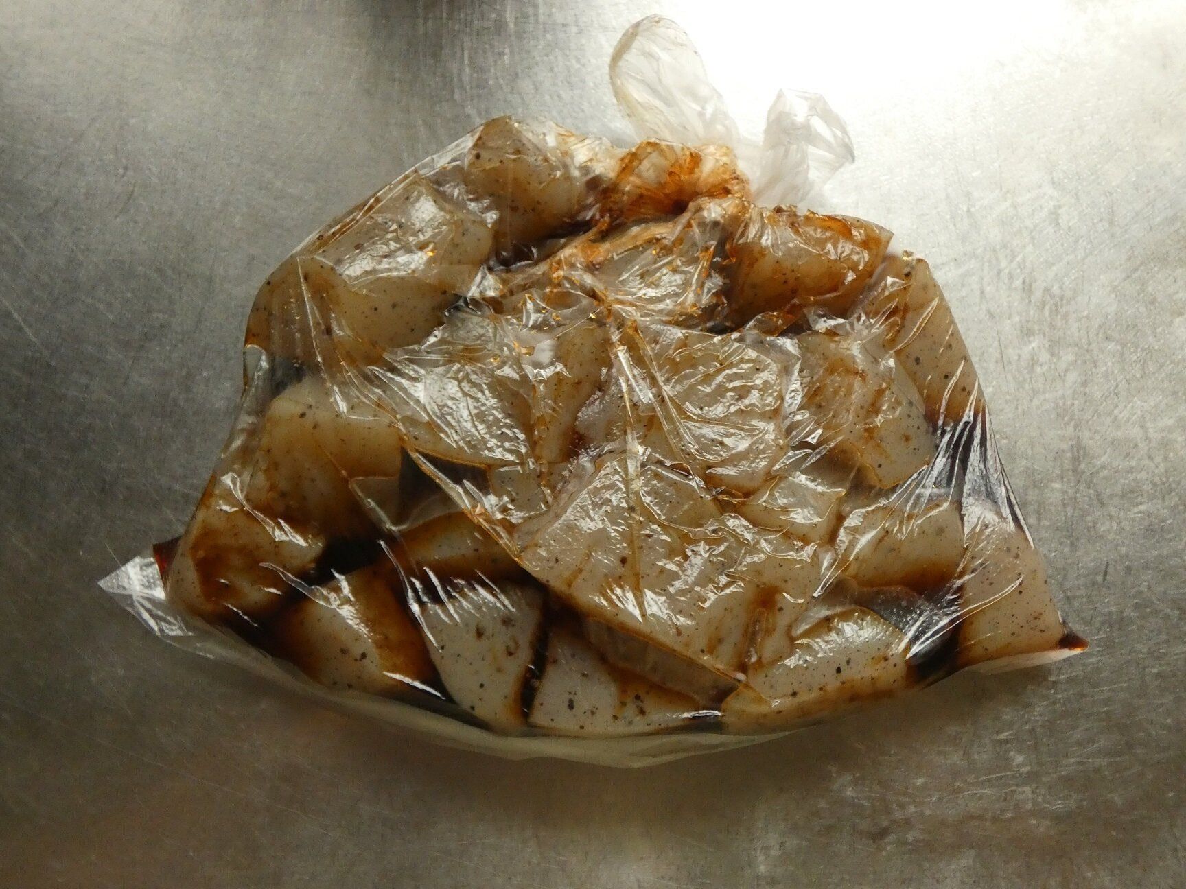 こんにゃくのさっぱりめんつゆ漬け2