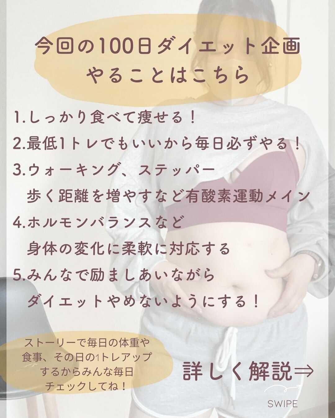 100日間のダイエット