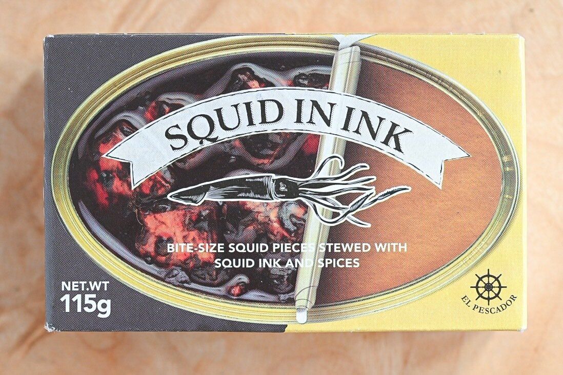 カルディのイカのスミ煮