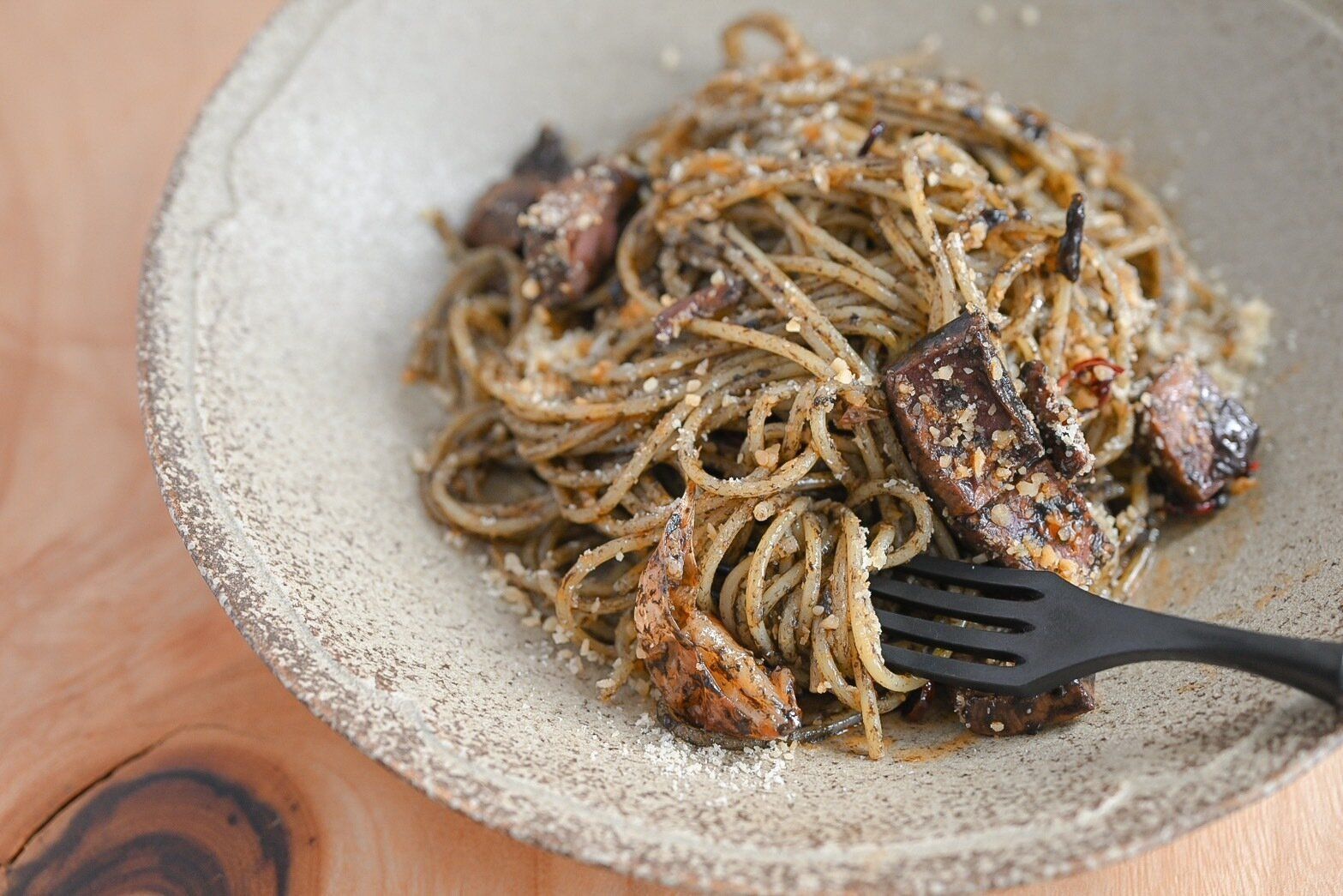 イカスミパスタ