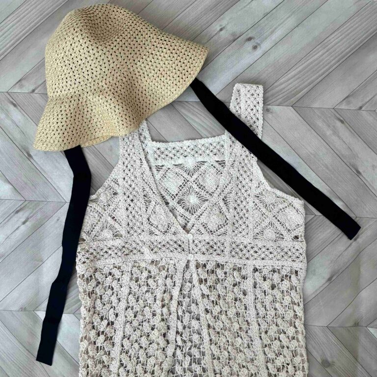 【しまむら】値段これで合っている?!クロシェ編みロングジレ