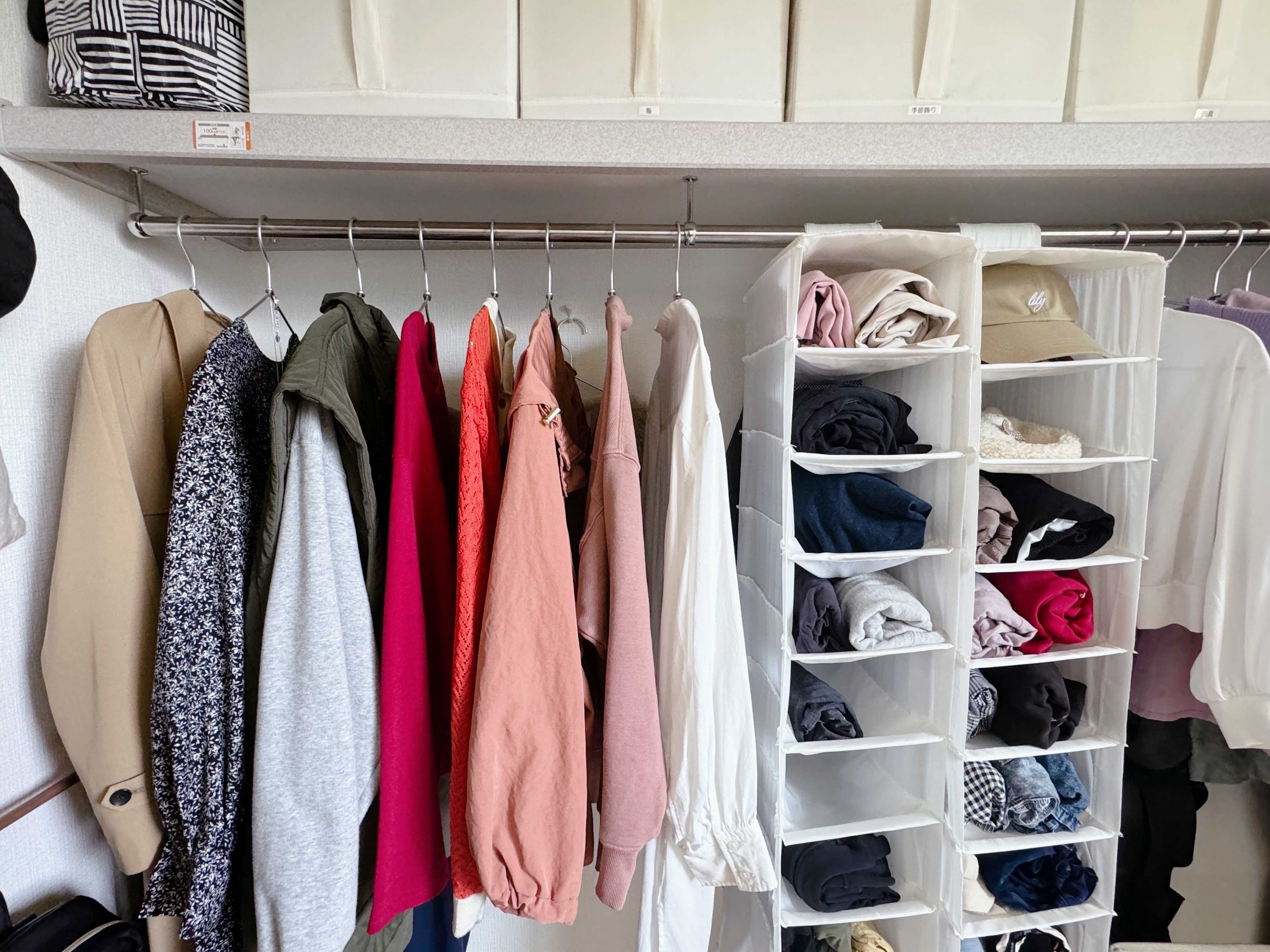 3.洋服の出し戻しをするときに状態をチェックする