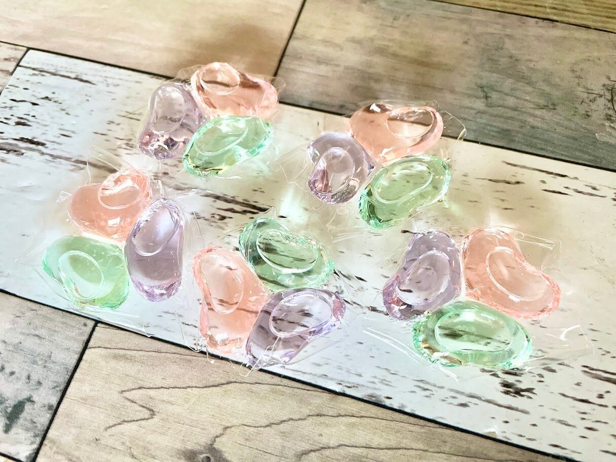 キラキラの洗濯用ジェル