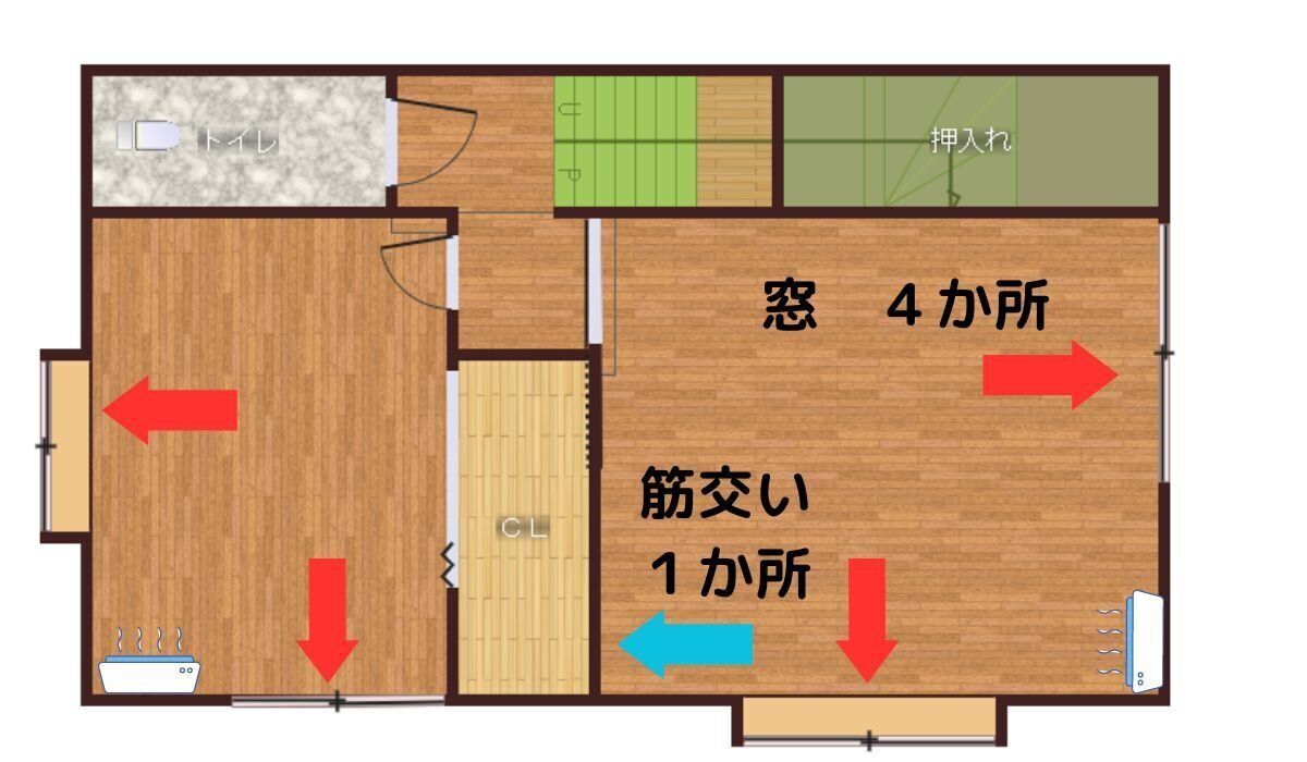 間取り変更プラン２