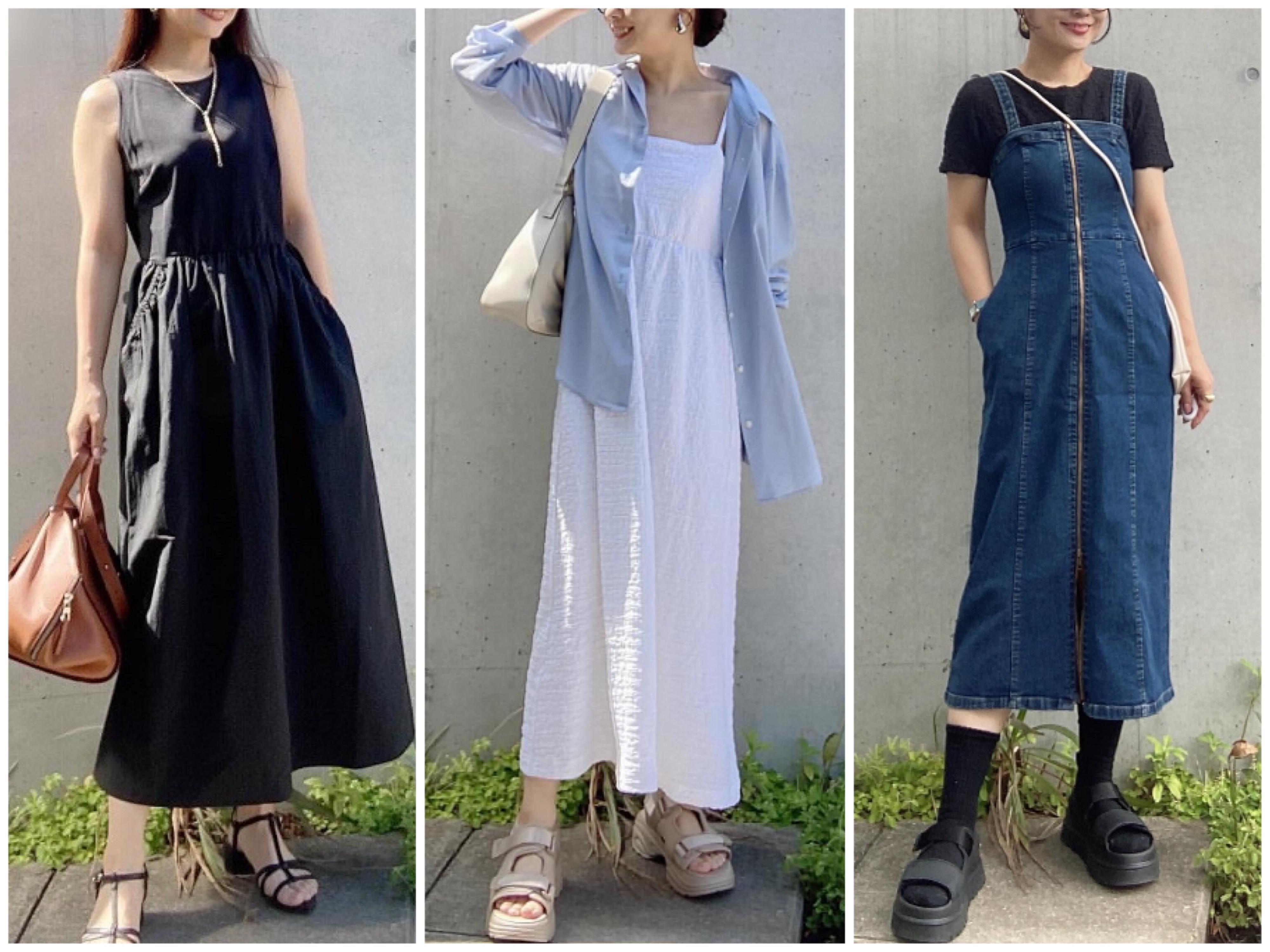 GU　2024年　夏　ワンピース