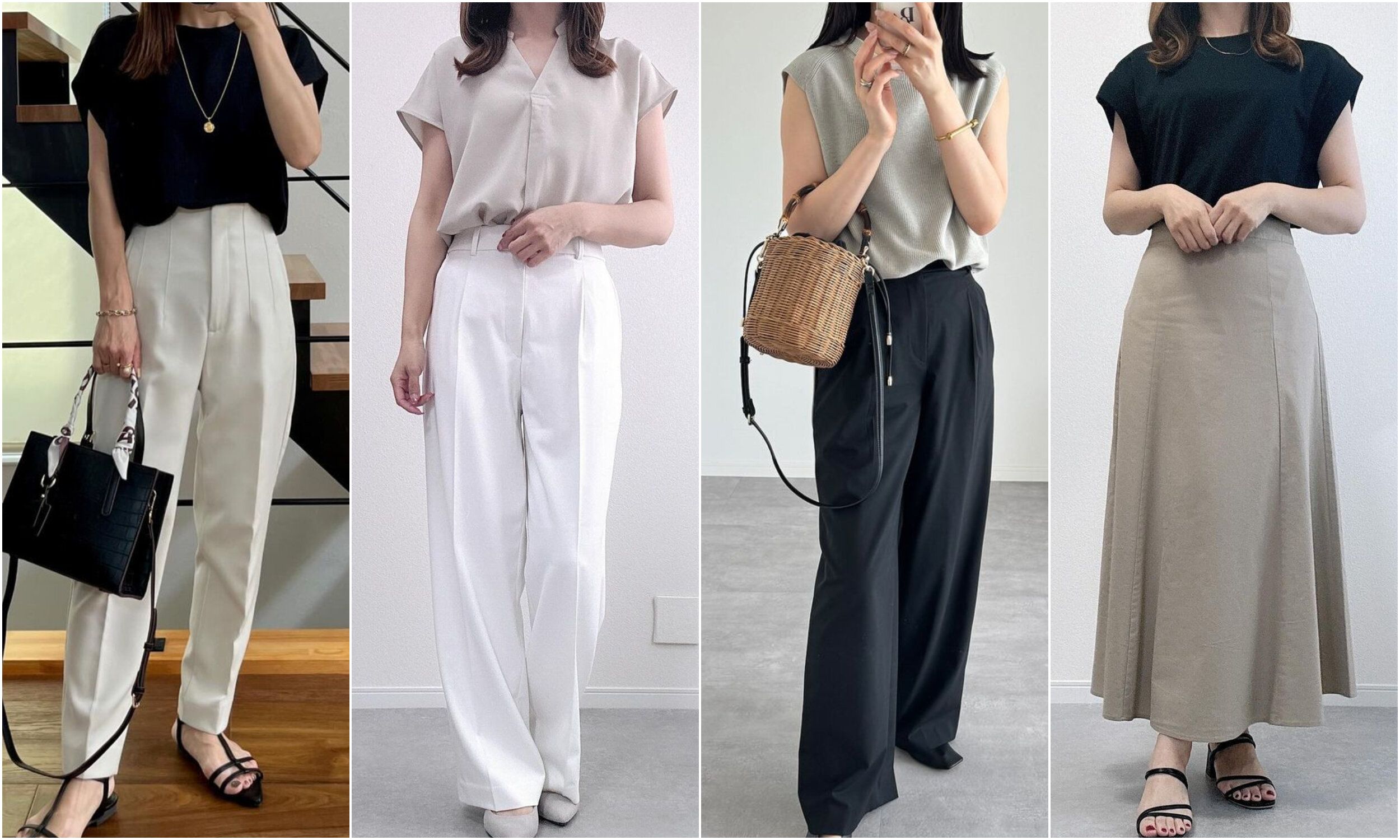 990円でいいの!?【GU】二の腕カバーに！シンプルで本当に使える優秀トップス5選