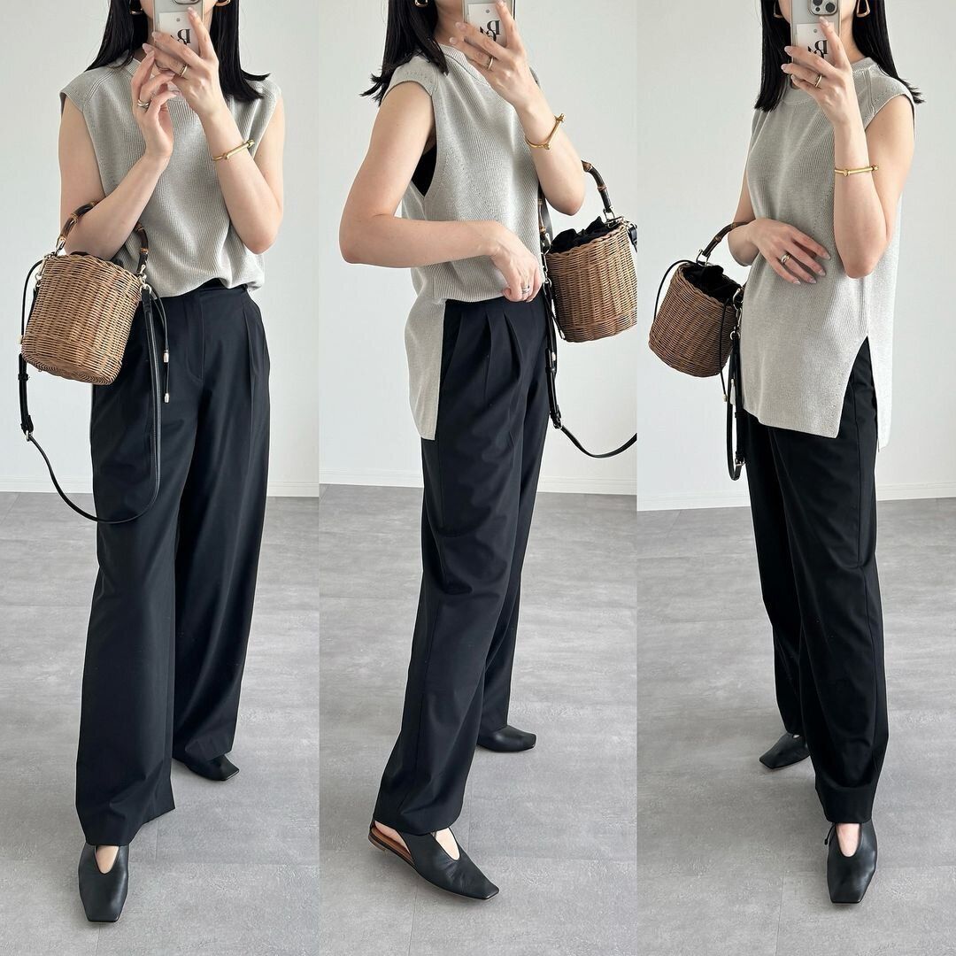 990円でいいの!?【GU】二の腕カバーに！シンプルで本当に使える優秀トップス5選