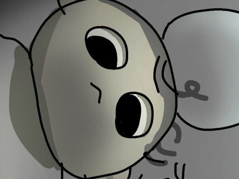 真顔の赤ちゃんと目が合う早朝5時の光景。目が覚めた瞬間「ホラーだ」と感じたママに共感する人続出