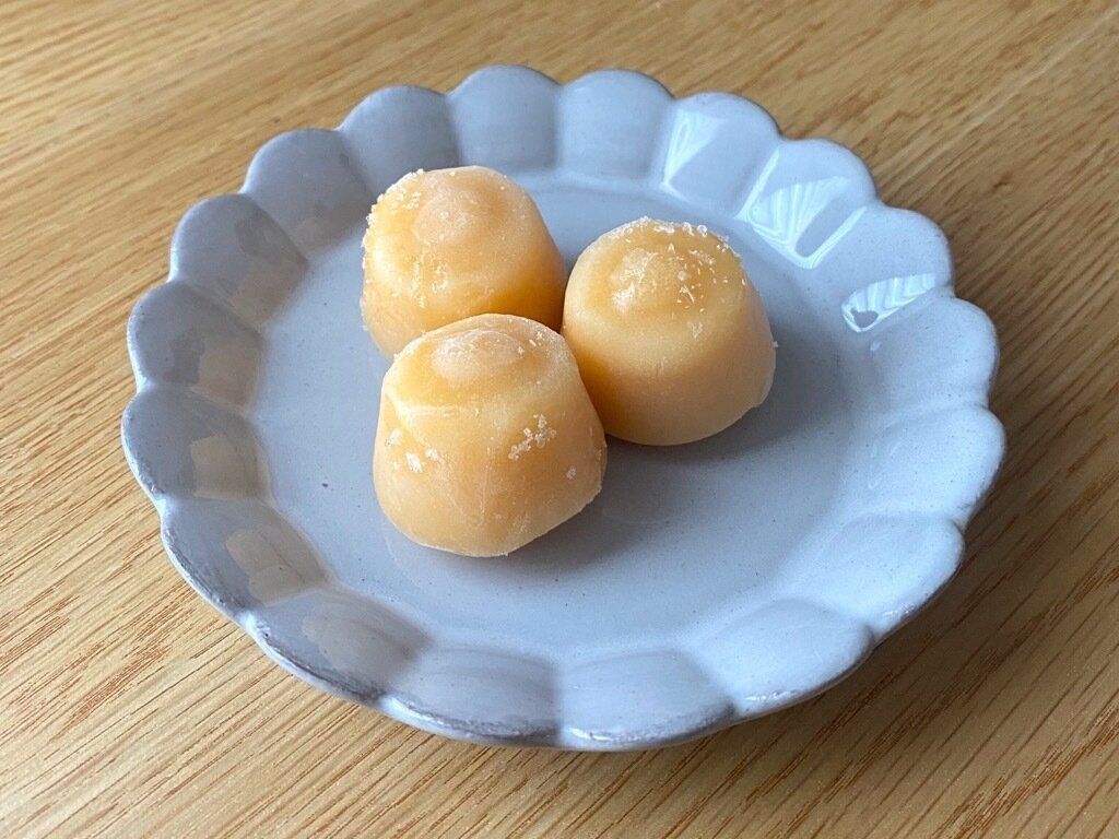 スムージーアイスボール山梨県産白桃mix