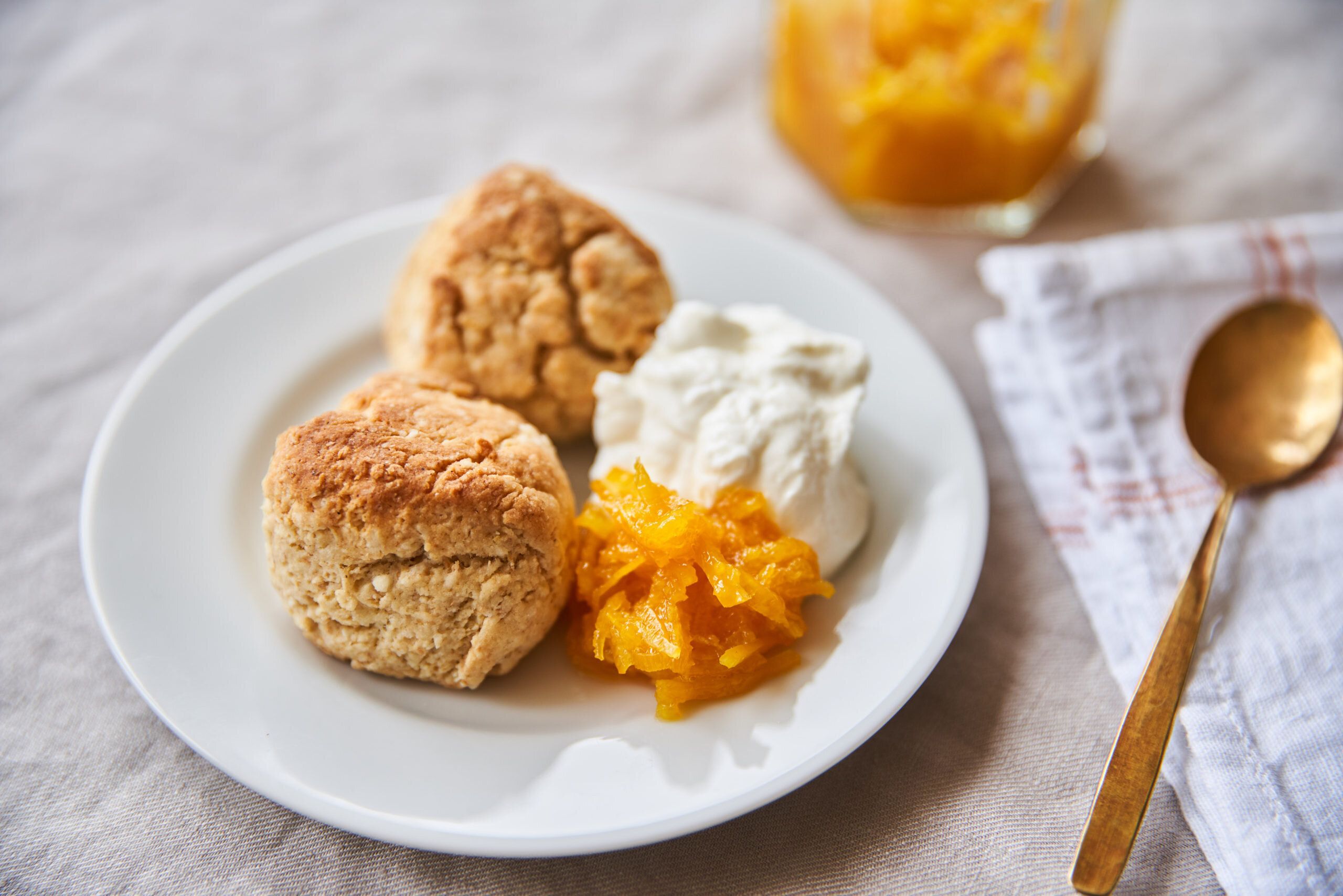 おうちで、かんたん豆乳スコーン