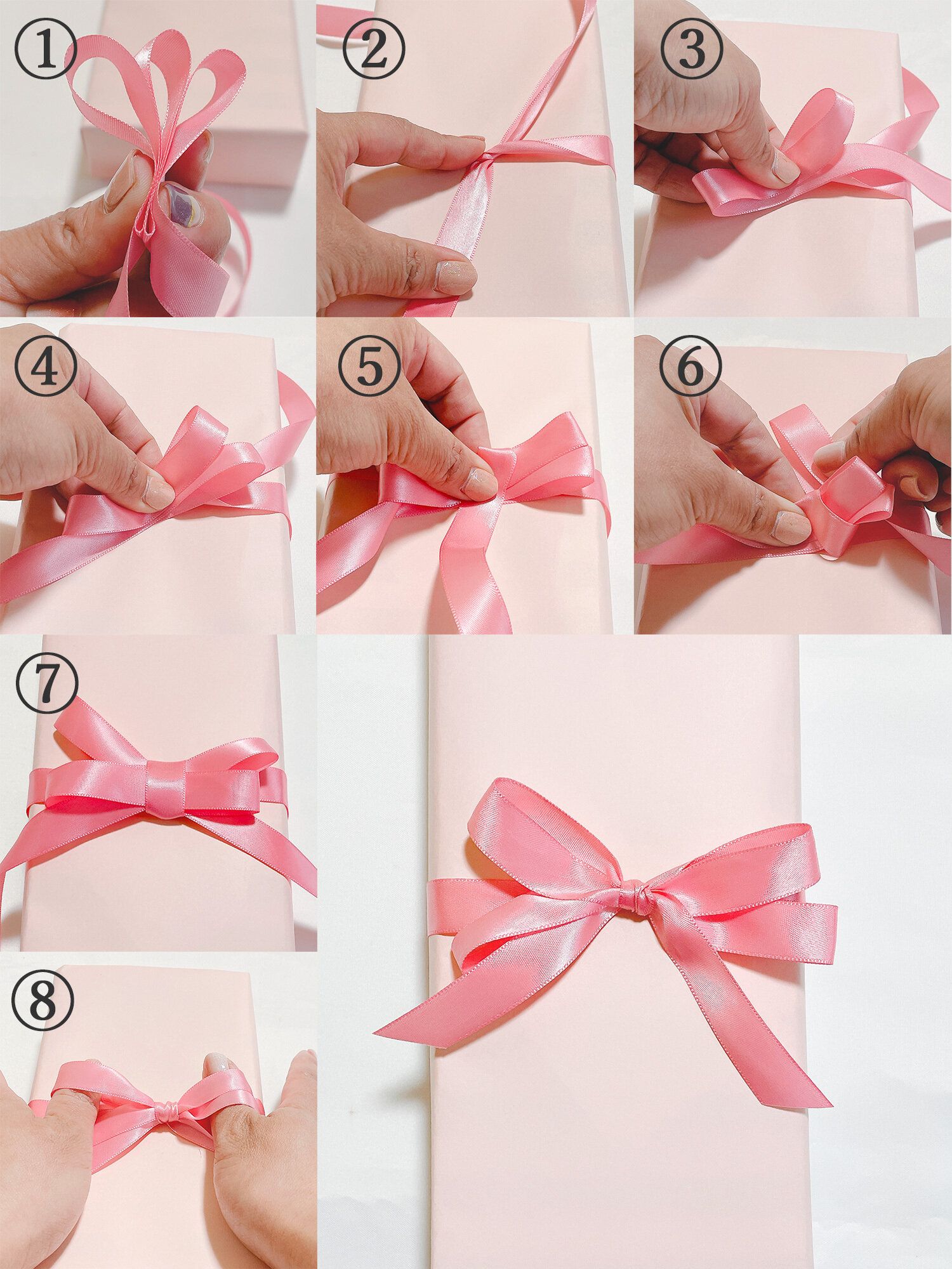 フォーループ結び方