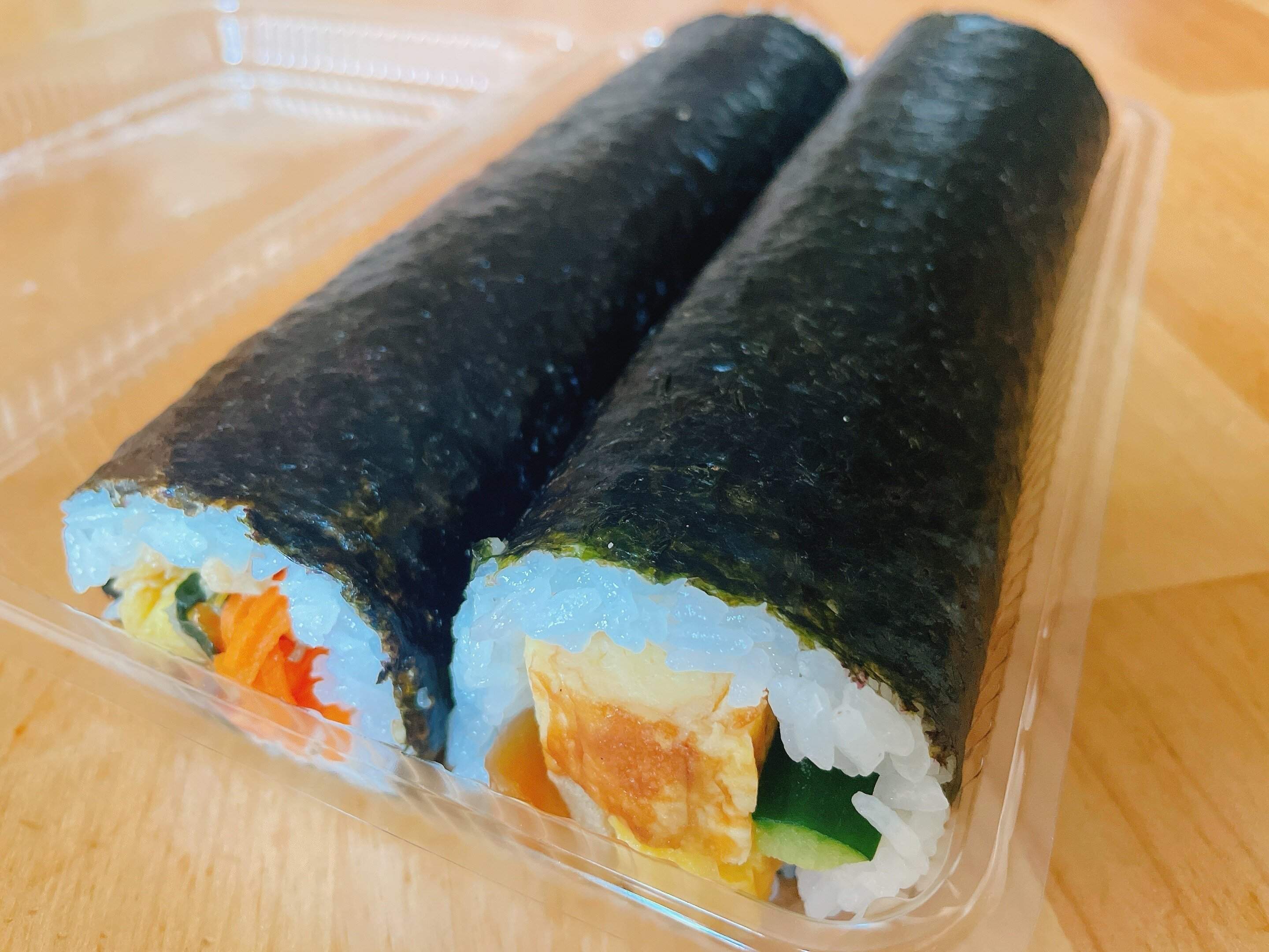 太巻き2本用容器