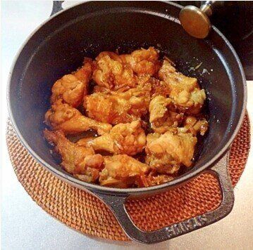 甘辛☆手羽元のマーマレード煮~ストウブで無水調理