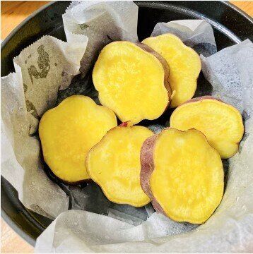 ストウブで!超カンタン蒸し芋