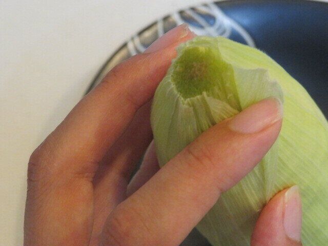 薄皮1枚だけ残す