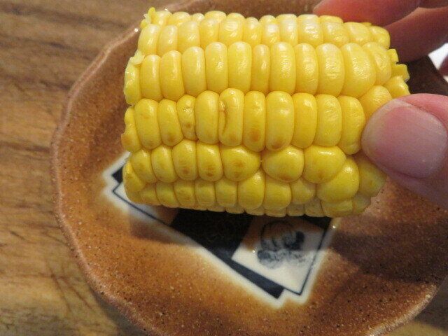 しょう油をつける