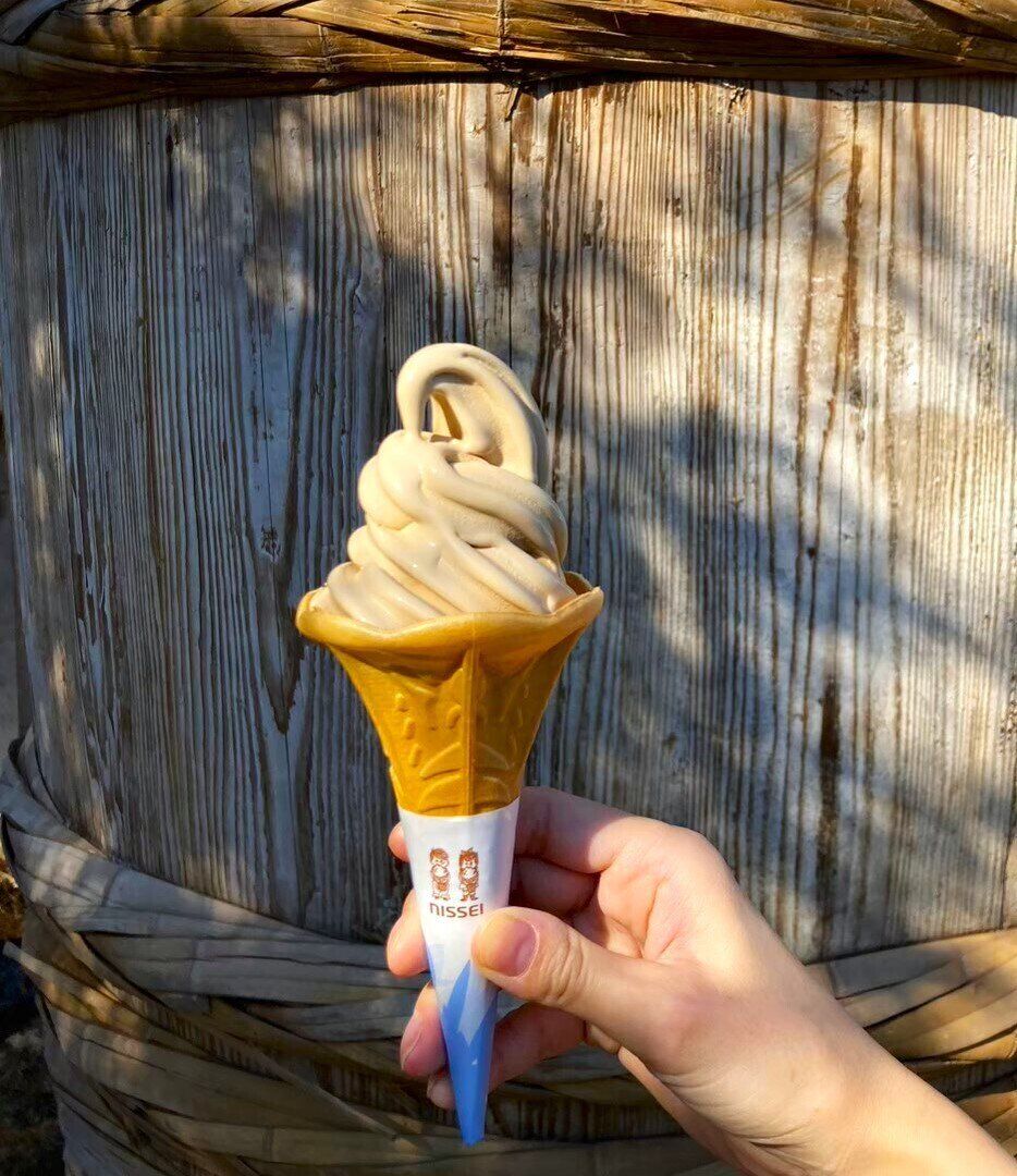 醤油ソフトクリーム