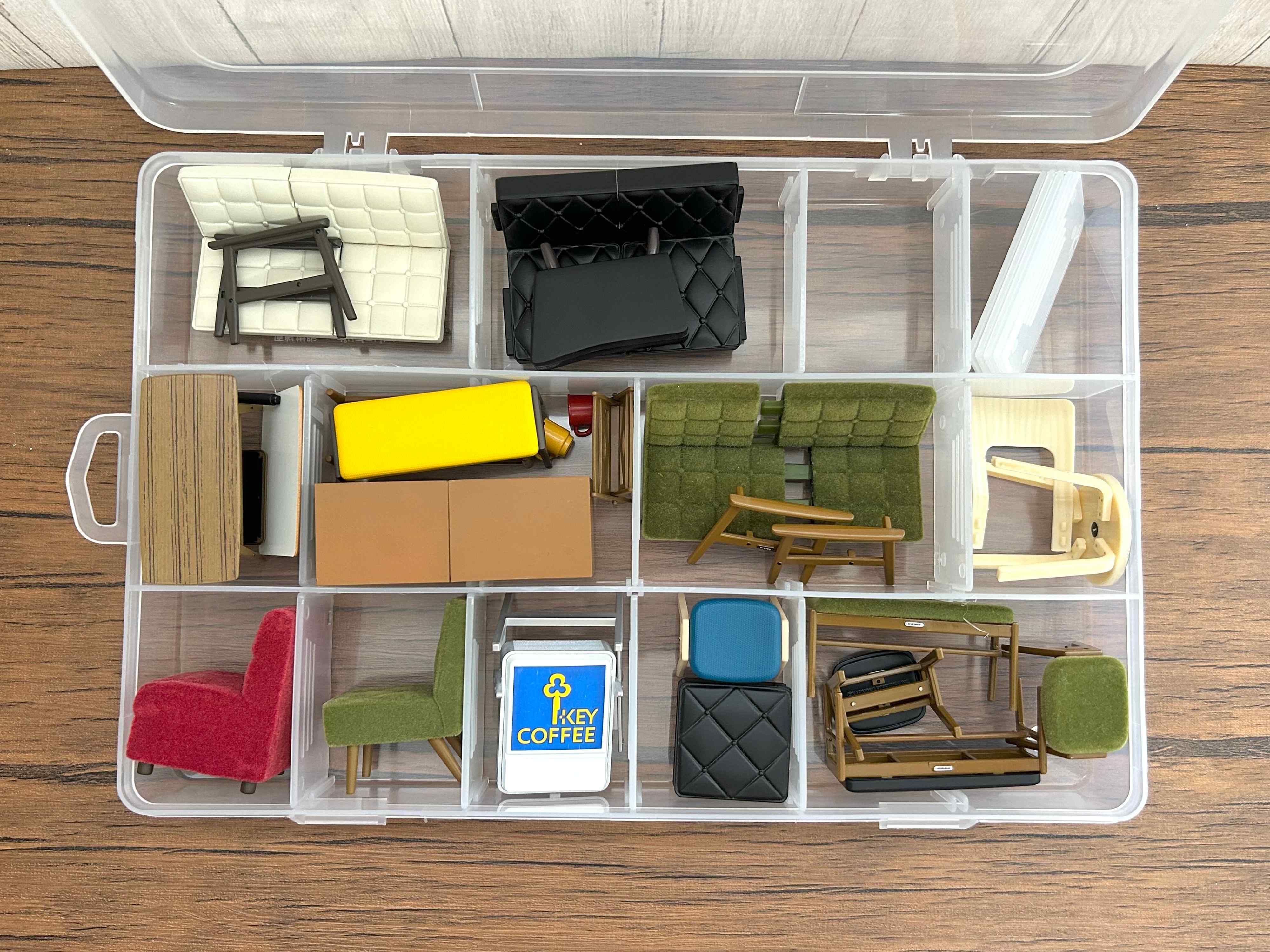 ダイソー ミニチュア カプセルトイ 収納