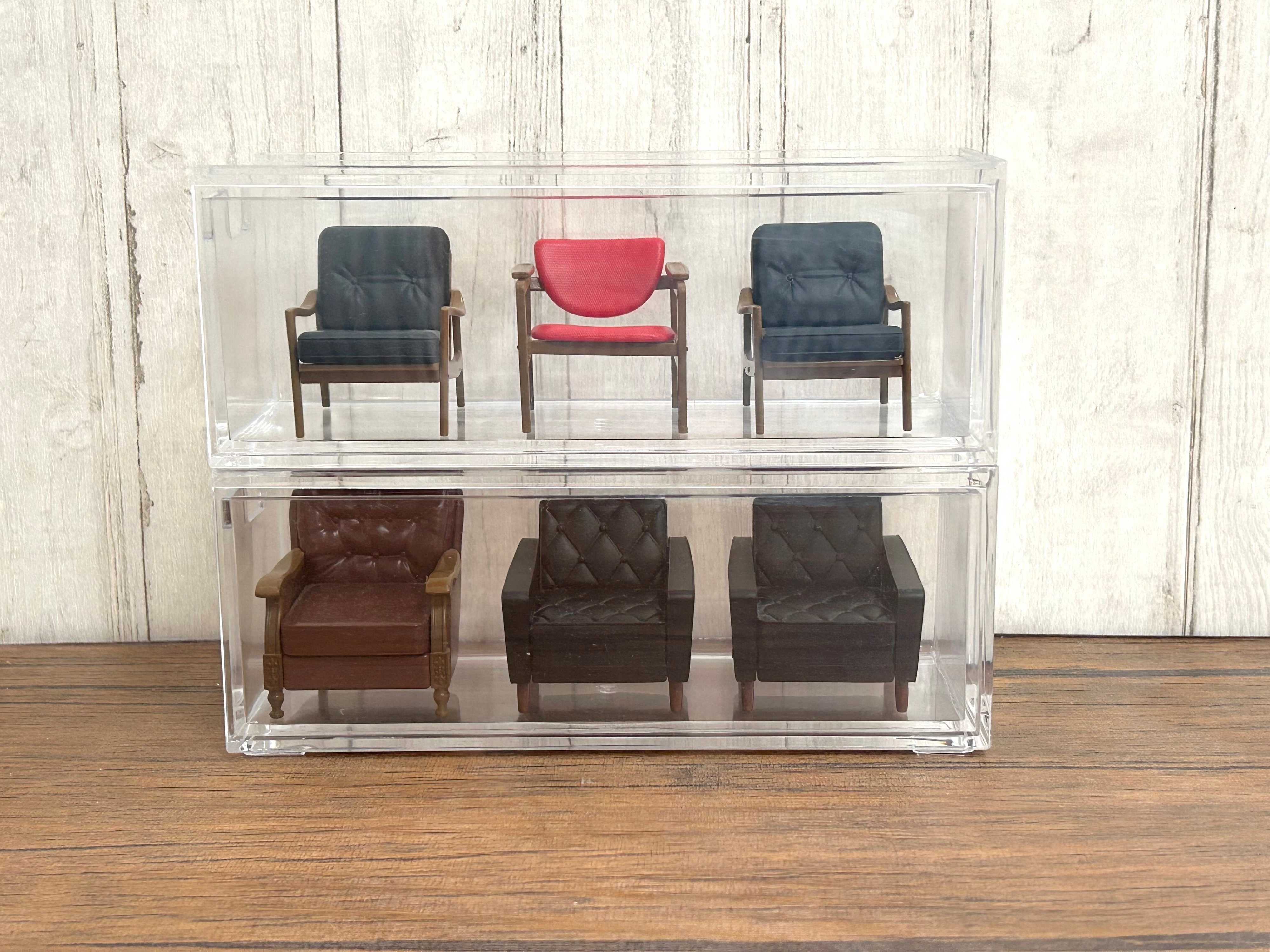 ダイソー ミニチュア カプセルトイ 収納ケース