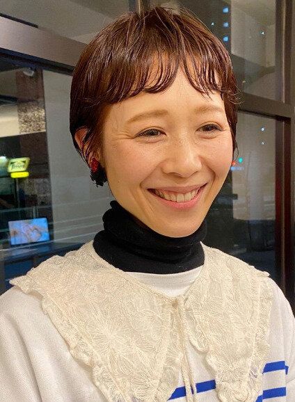 カジュアルな装いにピッタリ!オン眉ショート