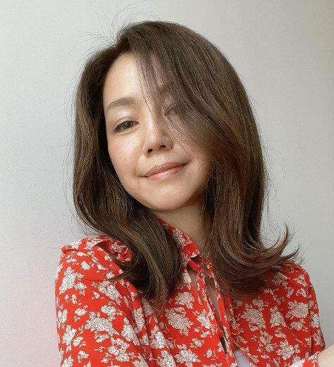 女性らしさを引き出す!ヘルシーセミロング